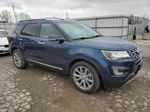 2017 Ford Explorer Limited Blue vin: 1FM5K8F8XHGC94145