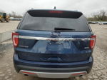 2017 Ford Explorer Limited Blue vin: 1FM5K8F8XHGC94145