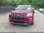 2017 Ford Explorer Limited Red vin: 1FM5K8FH1HGA87692