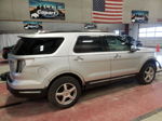 2018 Ford Explorer Limited Silver vin: 1FM5K8FH1JGC39945