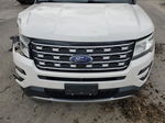 2017 Ford Explorer Limited White vin: 1FM5K8FH4HGD10548