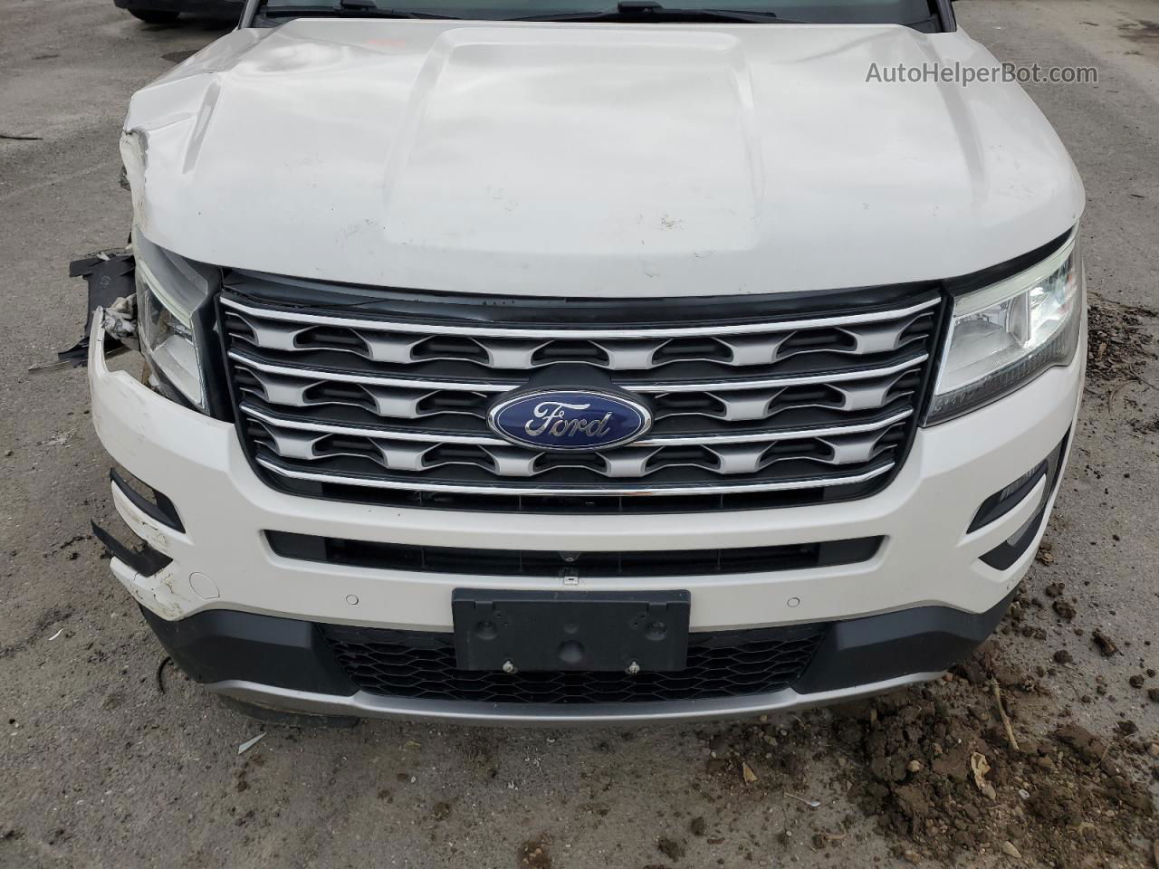 2017 Ford Explorer Limited Белый vin: 1FM5K8FH4HGD10548