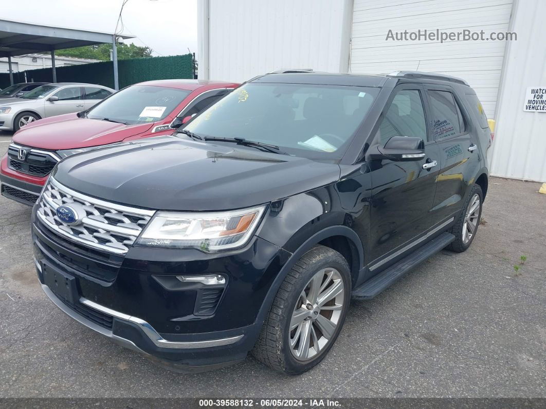 2018 Ford Explorer Limited Black vin: 1FM5K8FH6JGC64940