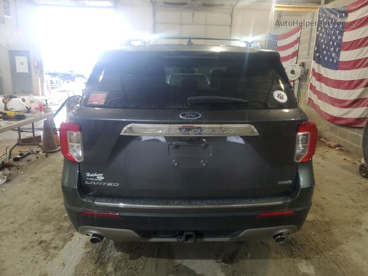 2020 Ford Explorer Limited Charcoal vin: 1FM5K8FW1LGC23133