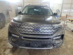 2020 Ford Explorer Limited Charcoal vin: 1FM5K8FW1LGC23133