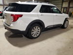 2021 Ford Explorer Limited White vin: 1FM5K8FW1MNA00734