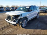 2021 Ford Explorer Limited White vin: 1FM5K8FW9MNA14073