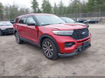 2020 Ford Explorer St Red vin: 1FM5K8GC0LGA29911