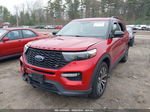 2020 Ford Explorer St Красный vin: 1FM5K8GC0LGA29911