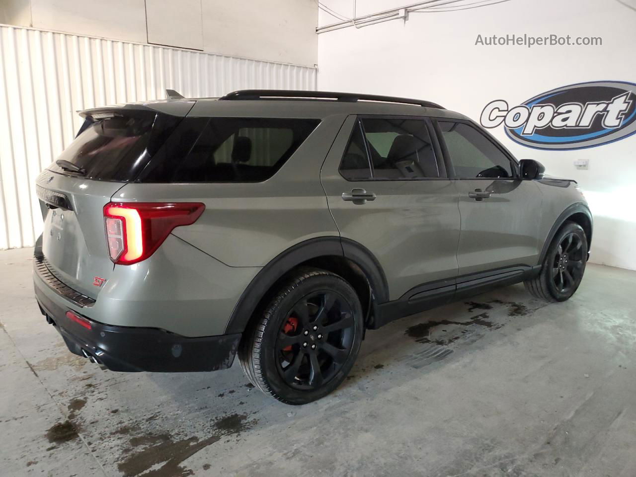 2020 Ford Explorer St Tan vin: 1FM5K8GC0LGB41690