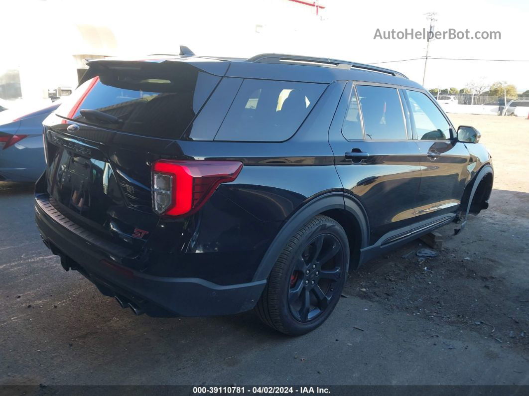 2020 Ford Explorer St Черный vin: 1FM5K8GC0LGB42533