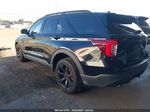 2020 Ford Explorer St Black vin: 1FM5K8GC0LGB42533