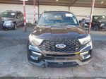 2020 Ford Explorer St Black vin: 1FM5K8GC0LGB42533