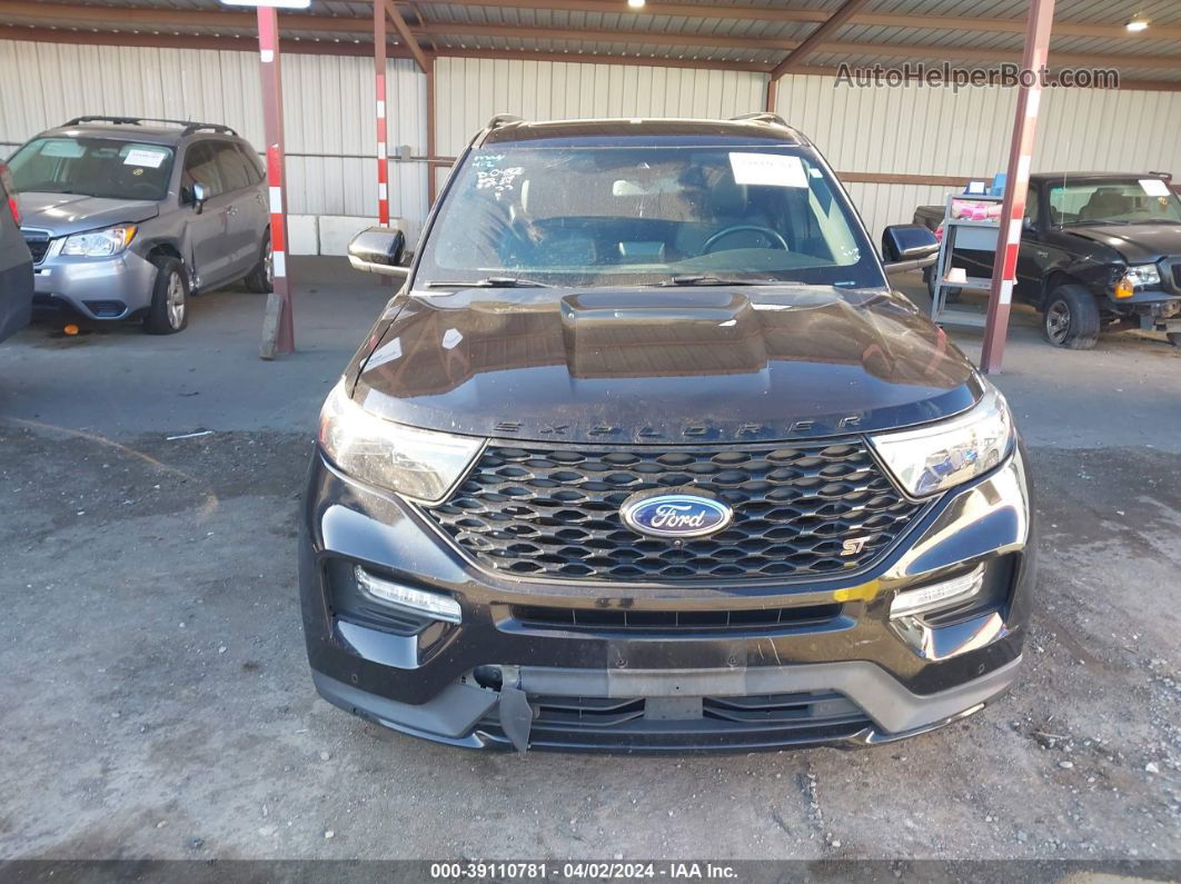 2020 Ford Explorer St Черный vin: 1FM5K8GC0LGB42533