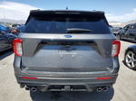 2021 Ford Explorer St Gray vin: 1FM5K8GC0MGA24421