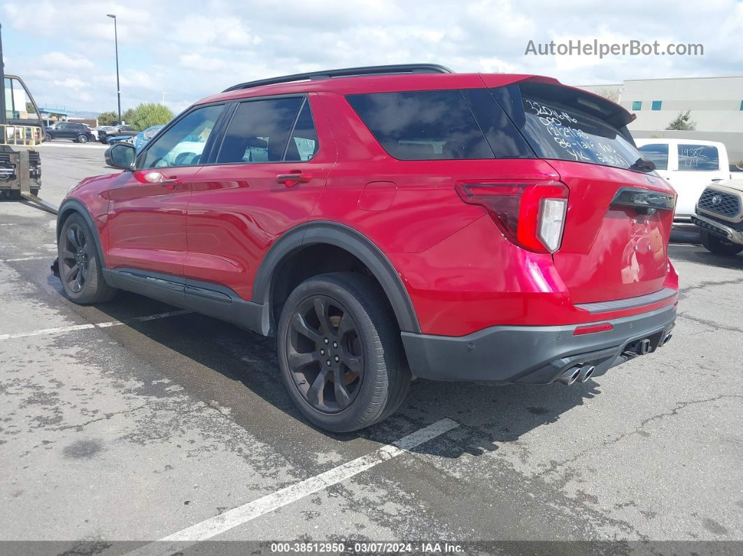 2021 Ford Explorer St Red vin: 1FM5K8GC0MGB17262