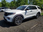 2020 Ford Explorer St White vin: 1FM5K8GC1LGA32915