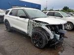 2020 Ford Explorer St White vin: 1FM5K8GC1LGC50319