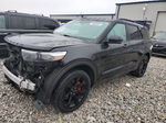 2021 Ford Explorer St Black vin: 1FM5K8GC1MGA69576