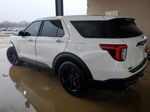 2021 Ford Explorer St White vin: 1FM5K8GC1MGC38561