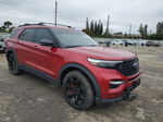 2020 Ford Explorer St Red vin: 1FM5K8GC3LGA23391