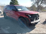 2020 Ford Explorer St Red vin: 1FM5K8GC3LGA35654