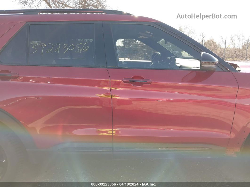 2020 Ford Explorer St Красный vin: 1FM5K8GC3LGA35654