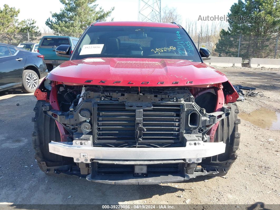 2020 Ford Explorer St Red vin: 1FM5K8GC3LGA35654