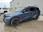 2020 Ford Explorer St Blue vin: 1FM5K8GC3LGB19652