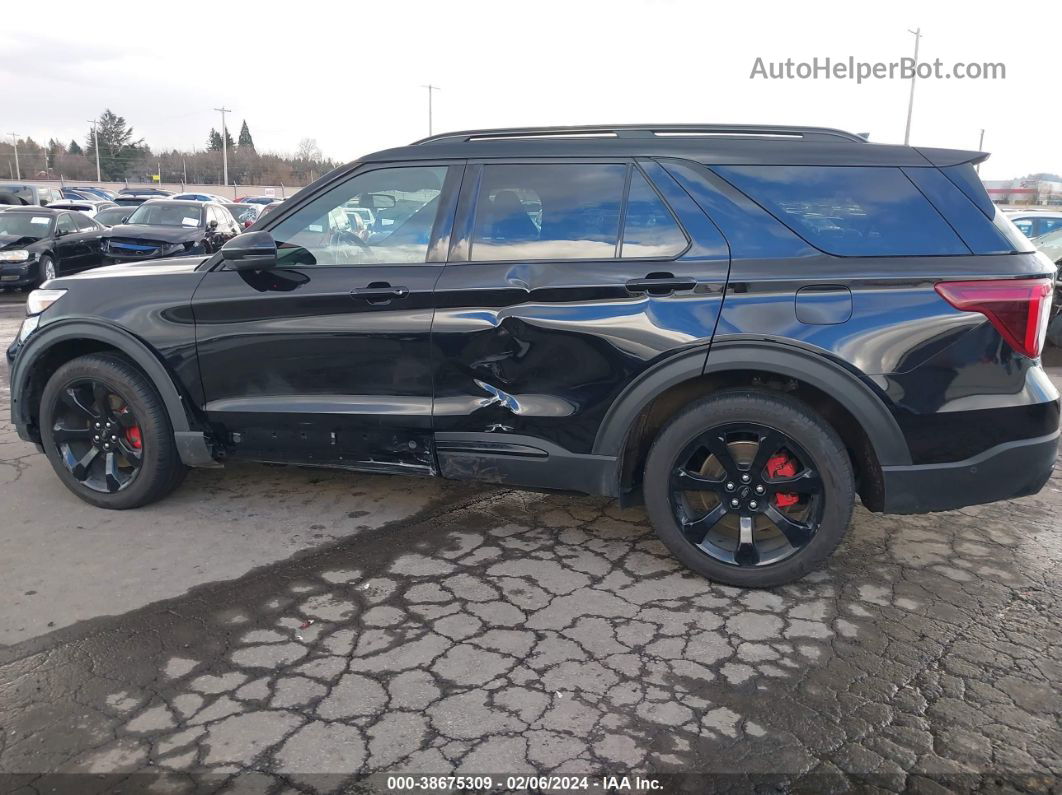 2020 Ford Explorer St Black vin: 1FM5K8GC3LGC10131