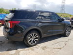 2021 Ford Explorer St Black vin: 1FM5K8GC3MGA28253