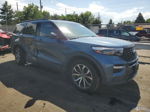 2020 Ford Explorer St Синий vin: 1FM5K8GC4LGA35369