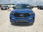 2020 Ford Explorer St Синий vin: 1FM5K8GC5LGB92831