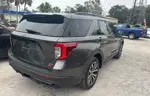 2020 Ford Explorer St Gray vin: 1FM5K8GC6LGA10926