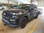 2020 Ford Explorer St Black vin: 1FM5K8GC6LGC86829