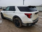 2021 Ford Explorer St White vin: 1FM5K8GC6MGA04769