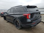 2021 Ford Explorer St Black vin: 1FM5K8GC6MGA22320