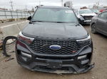 2021 Ford Explorer St Black vin: 1FM5K8GC6MGA22320