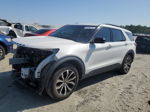 2021 Ford Explorer St White vin: 1FM5K8GC6MGA38811