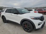 2020 Ford Explorer St White vin: 1FM5K8GC7LGB51634