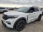 2020 Ford Explorer St White vin: 1FM5K8GC7LGB51634