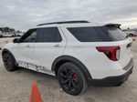 2020 Ford Explorer St White vin: 1FM5K8GC7LGB51634