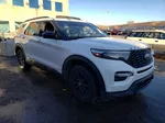 2020 Ford Explorer St White vin: 1FM5K8GC7LGB74296