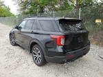 2021 Ford Explorer St Черный vin: 1FM5K8GC7MGA23007