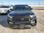 2020 Ford Explorer St Black vin: 1FM5K8GC8LGD15232