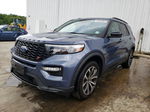 2021 Ford Explorer St Blue vin: 1FM5K8GC8MGA75875