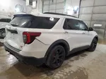 2021 Ford Explorer St Белый vin: 1FM5K8GC8MGA82888