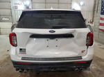 2021 Ford Explorer St White vin: 1FM5K8GC8MGA82888