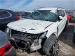 2020 Ford Explorer St White vin: 1FM5K8GC9LGA05364