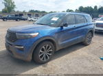 2020 Ford Explorer St Blue vin: 1FM5K8GC9LGA21905